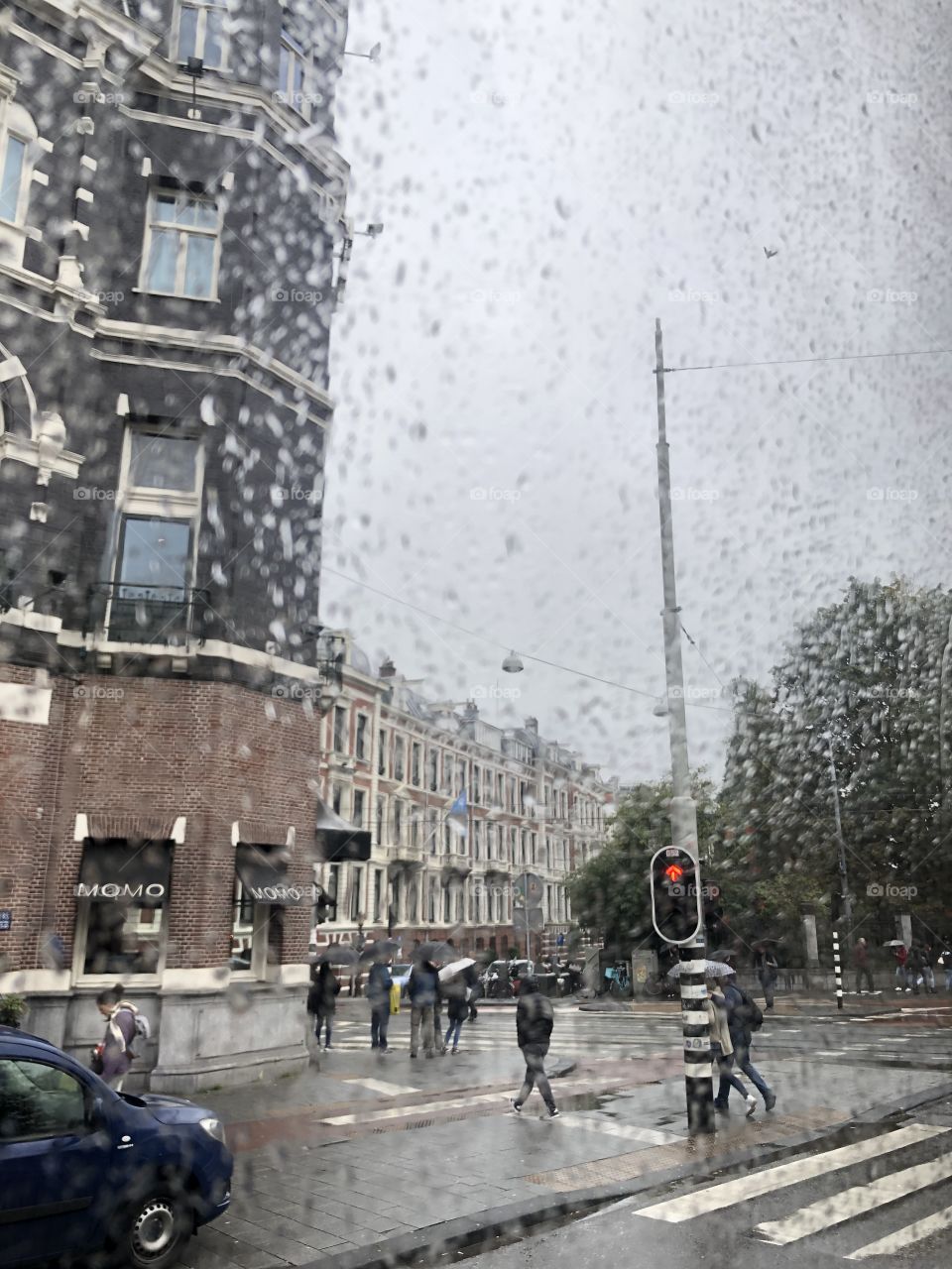 Rainy afternoon in Belgium