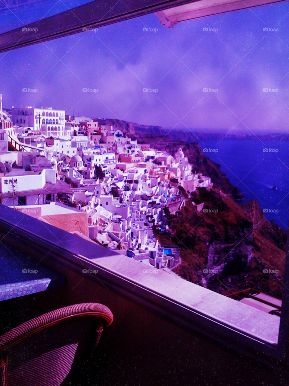 ocean sky blue white by emmanuelgr