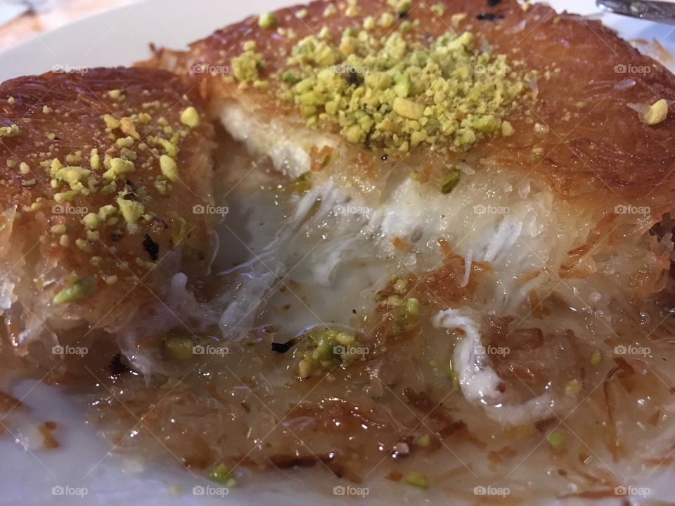 Delicious kunife at Lale