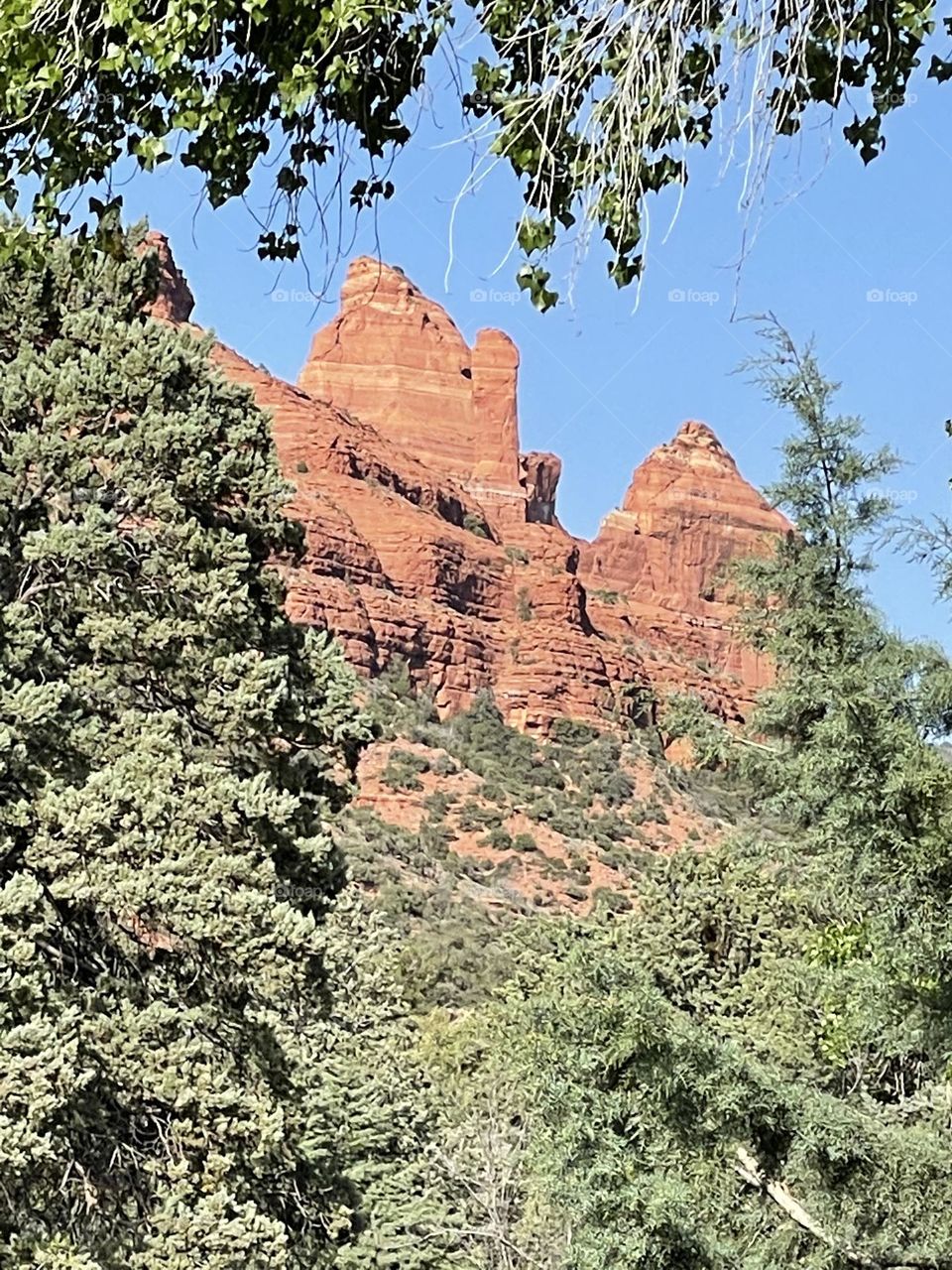 Sedona sacred  mountains.
