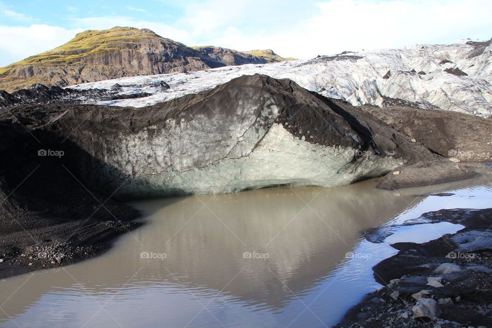 Melting of glaciers