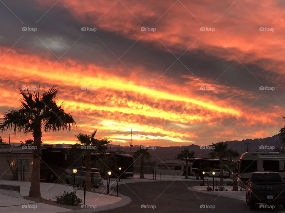 Sky on Fire 