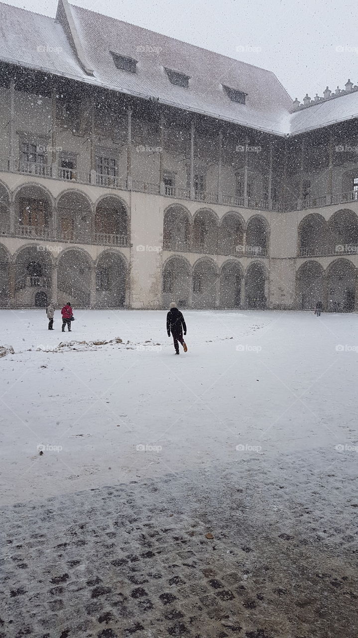 Fun in the snow in Krakow with my boy. love the bones of him. Can't wait to go back in the summer
