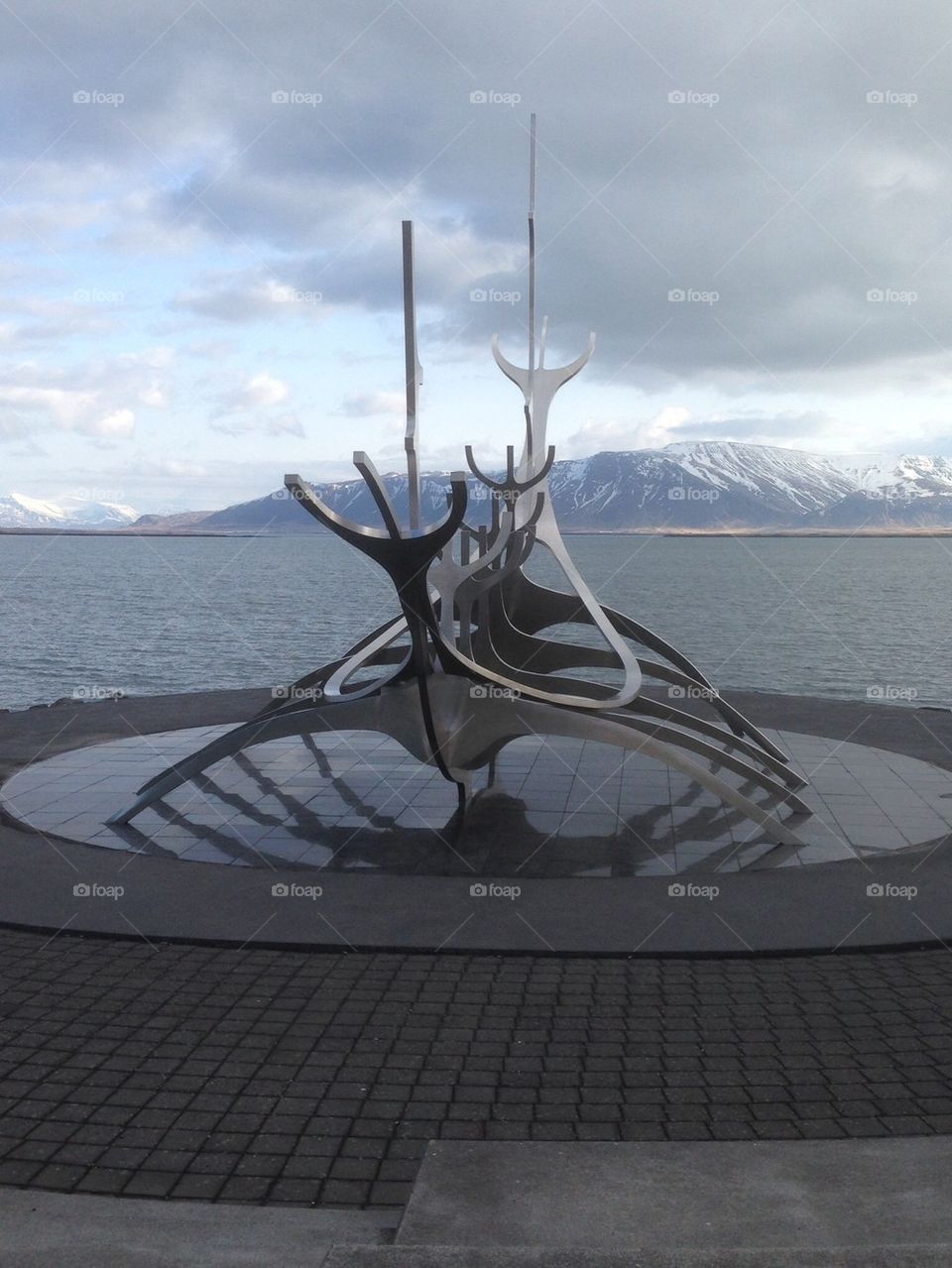 Viking Ship Sculpture 