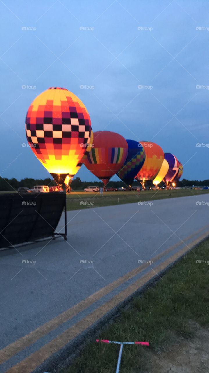 Air balloon in Ohio