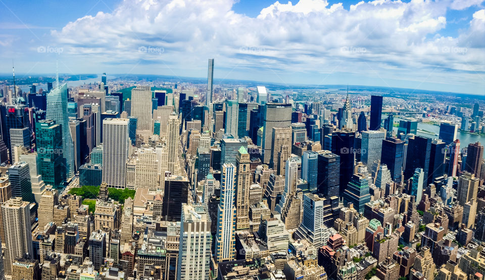 NYC View From Empire State Building 