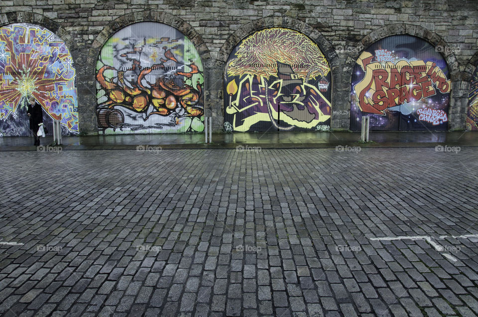 street art in Edinburgh