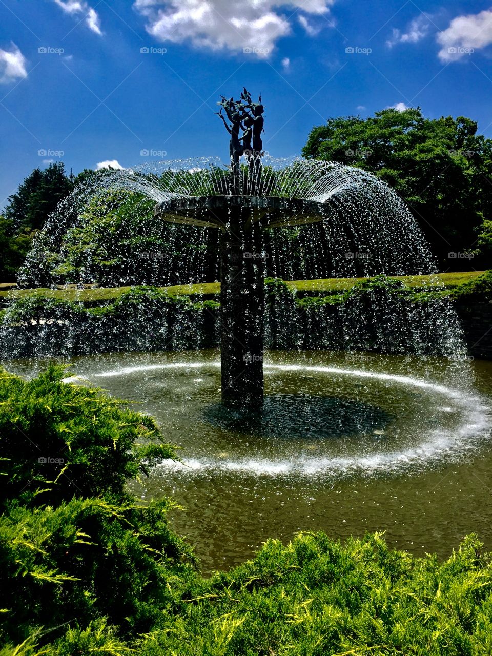 Ring of Water.  Showa Kinen Park.  Tachikawa , Japan