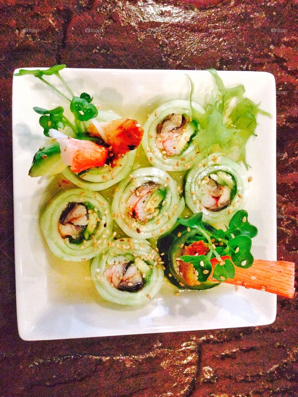 Gourmet Sushi Roll
