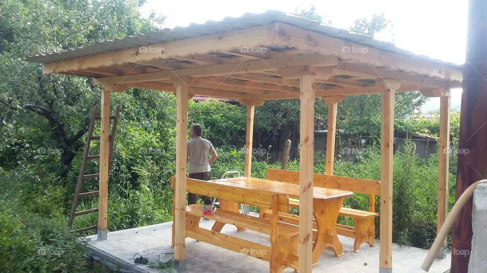 Carpenter work me and father build this