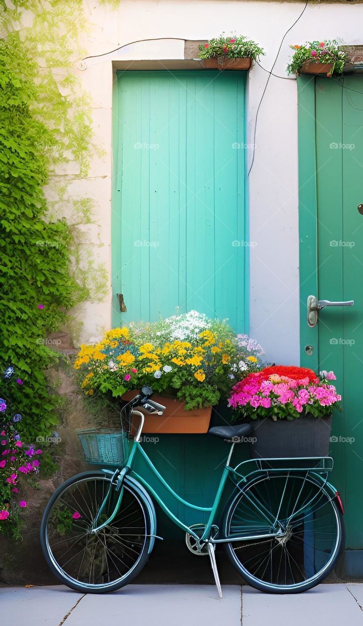 Bicicletta in vicolo