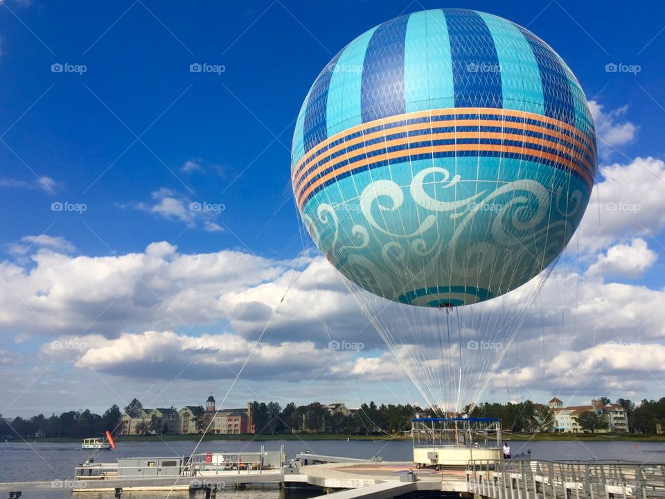 Hot Air Balloon Ride at Disney Springs