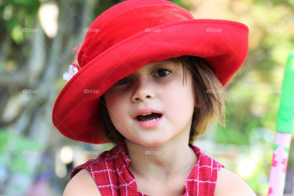 Red hat girl