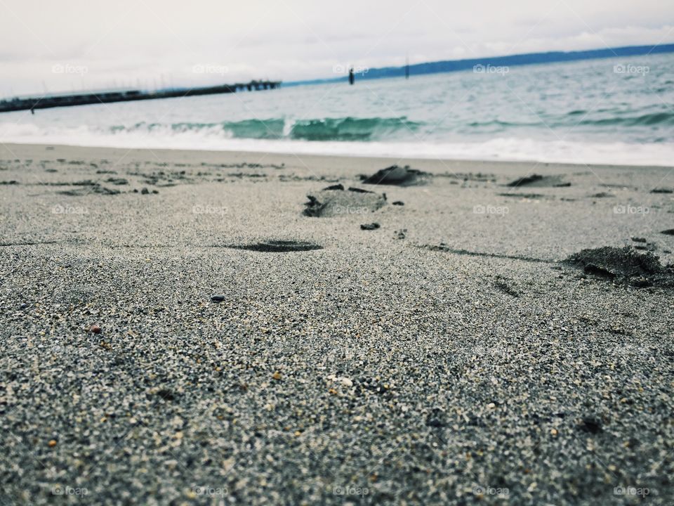Beach. Sand and beach 