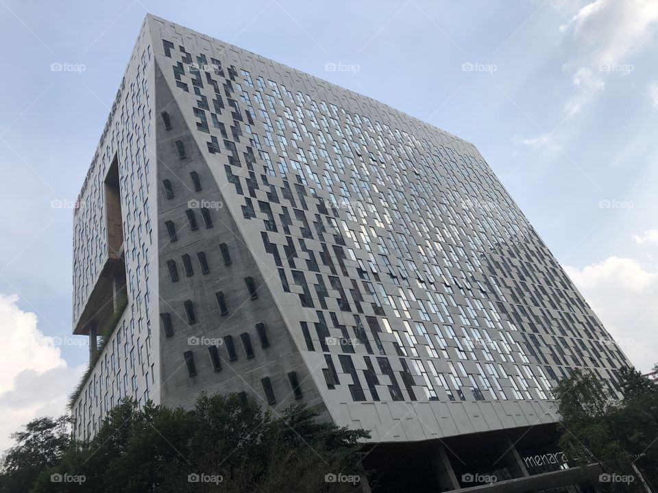 Rectangular window glass 