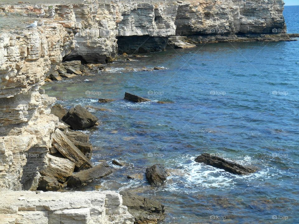 Water, No Person, Rock, Nature, Sea