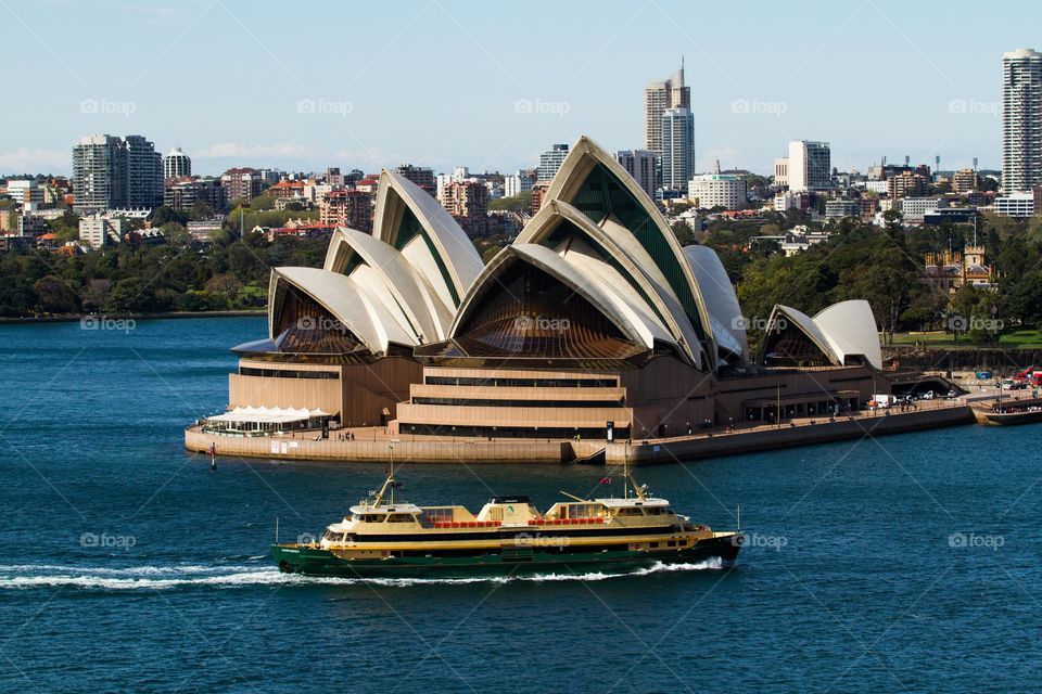 the Opera House. opera house, sydney, australia