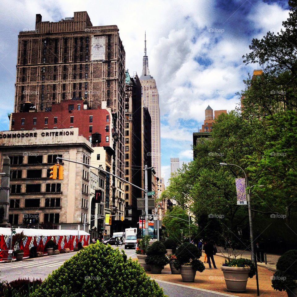View from flatiron district.