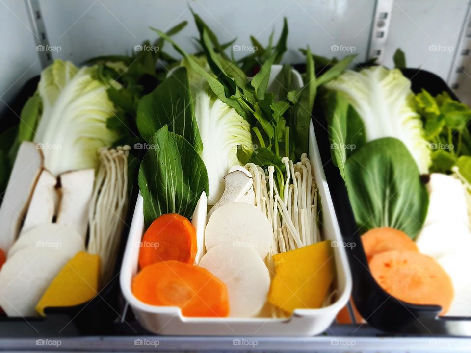 Vegetables for Shabu