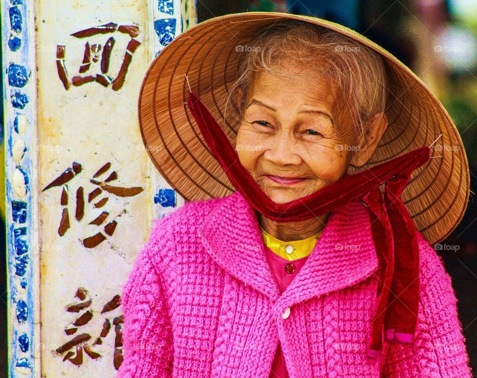 Clairvoyant. This little old Vietnamese woman was a clairvoyant who read the palms of my hands.