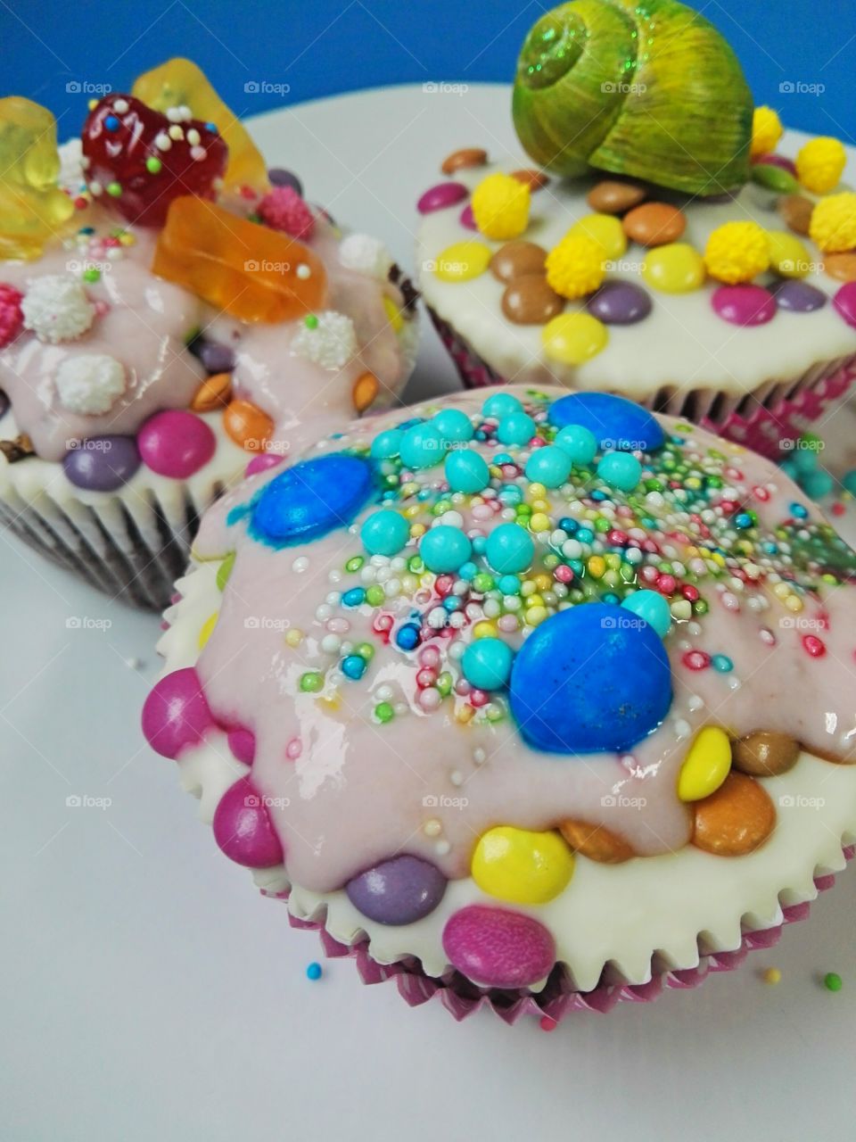 colorul sweet crazy cupcakes