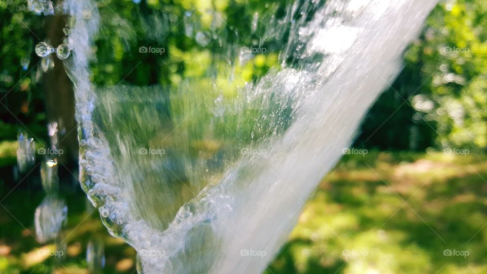 Water splash