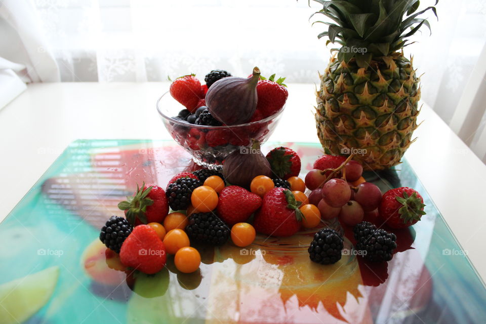 fruits and berries