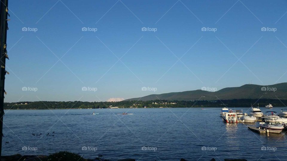 River sailing