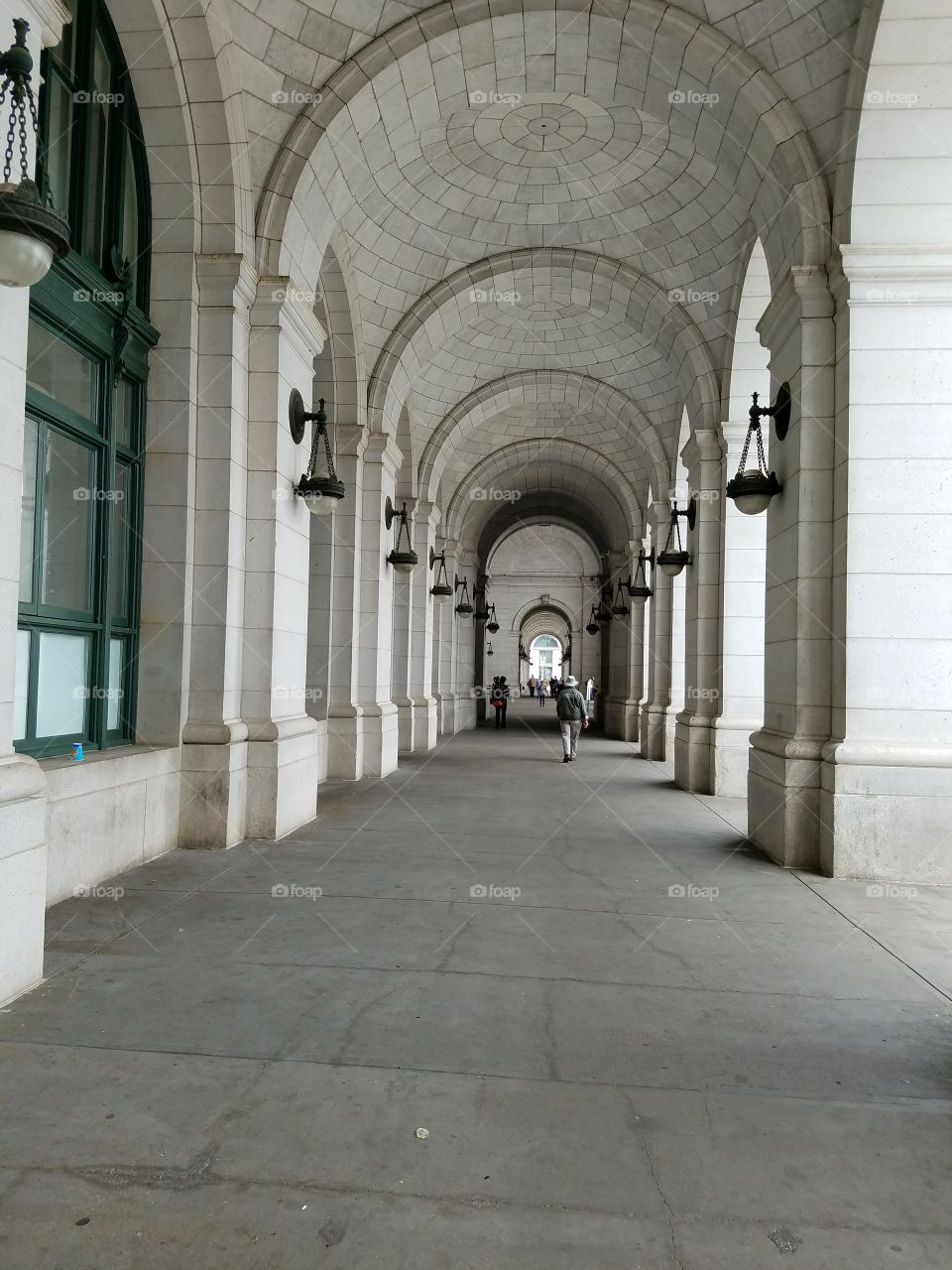 Archway outside Union Station metro