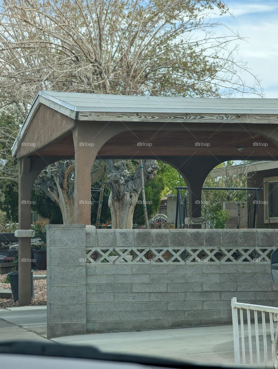 Old school Carport Connected to Home in Las Vegas