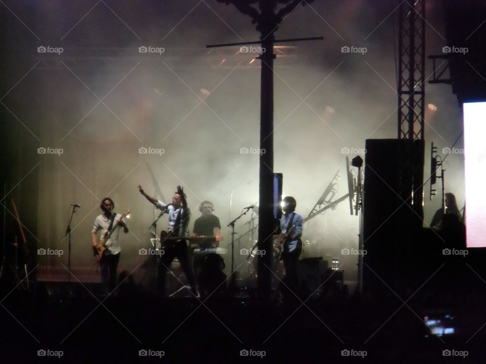 Actuación del grupo Café Quijano en León