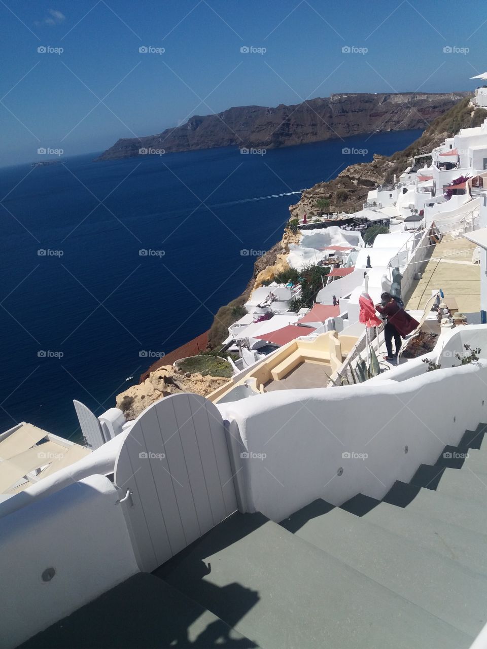 Santorini island