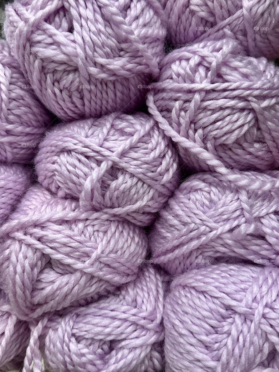 Colorful wool