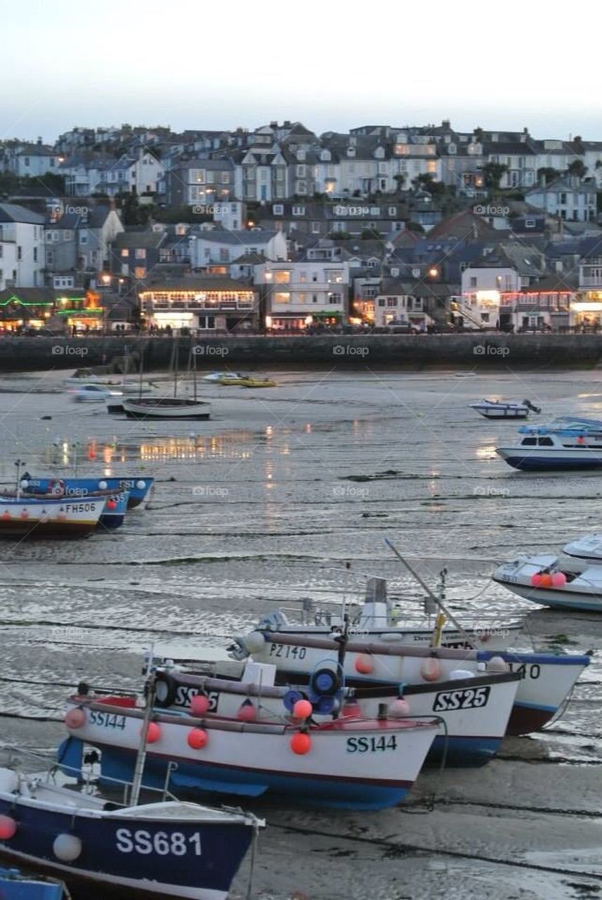 Evening in st Ives