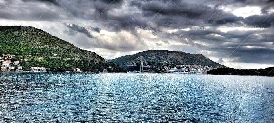 approaching to Dubrovnik