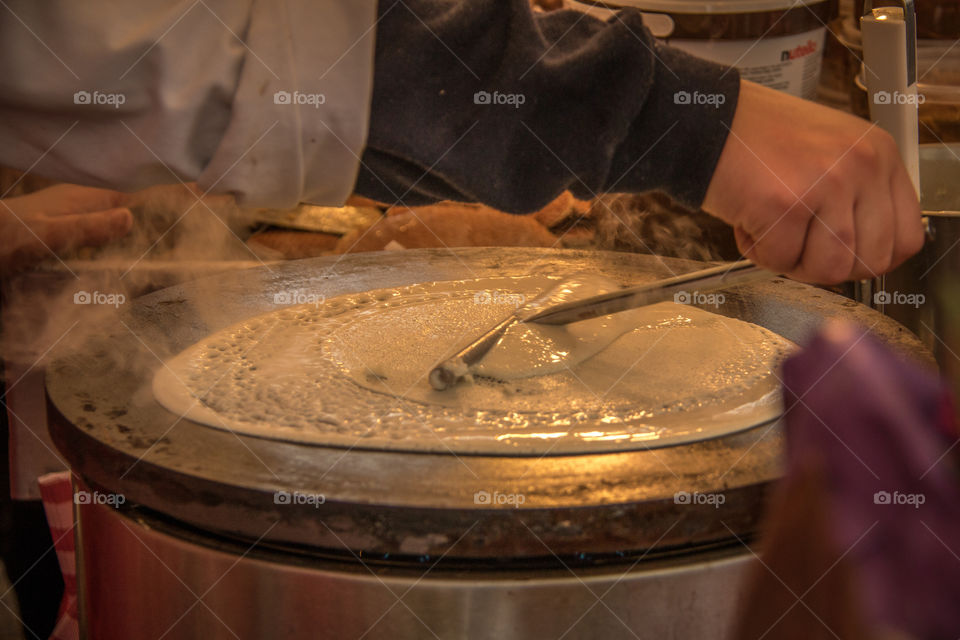 One of the best street foods has to be chocolate crepes fresh from the griddle