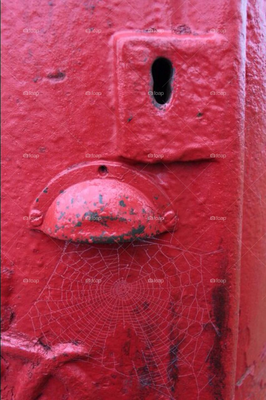 red web spider key by jodie.dobson.77