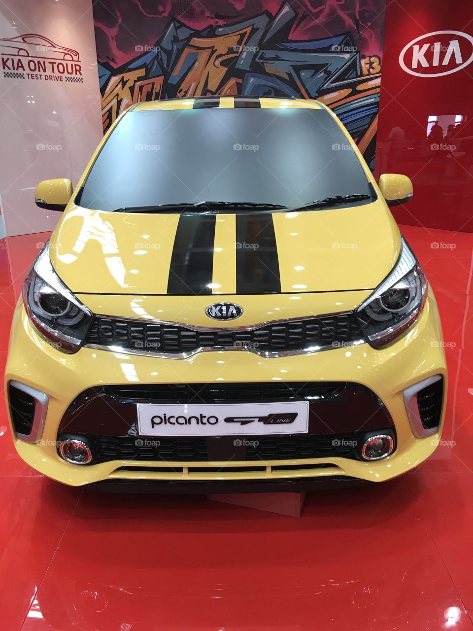 Kia picanto at autoshow 