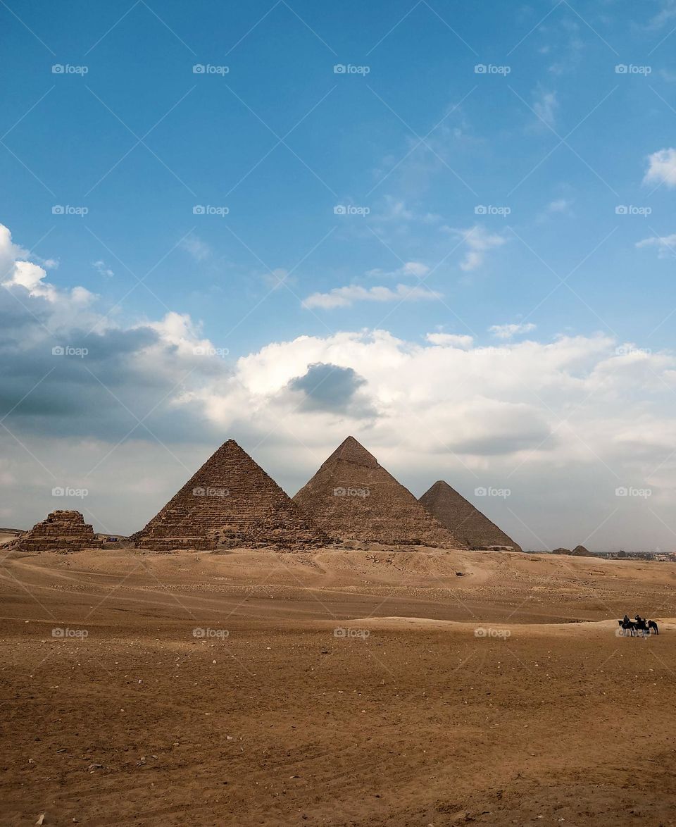 Great Pyramids at Egypt