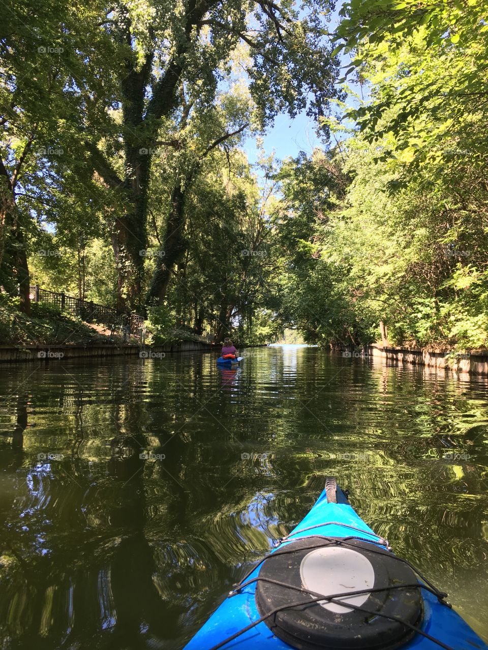 Kayak the canal