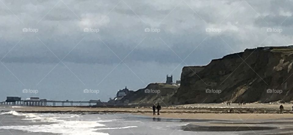 West Runton beach to Cromer