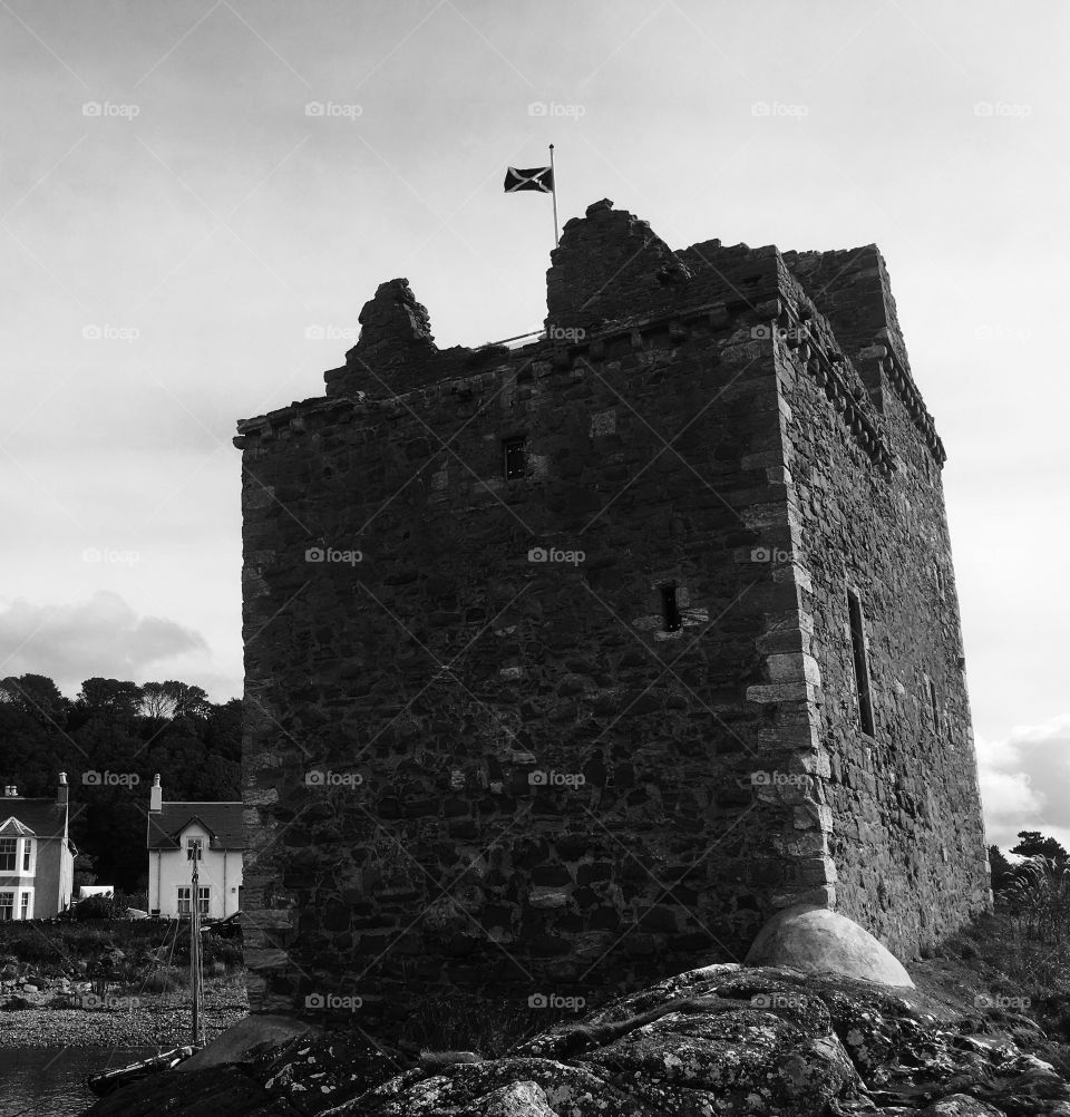 Portencross castle
