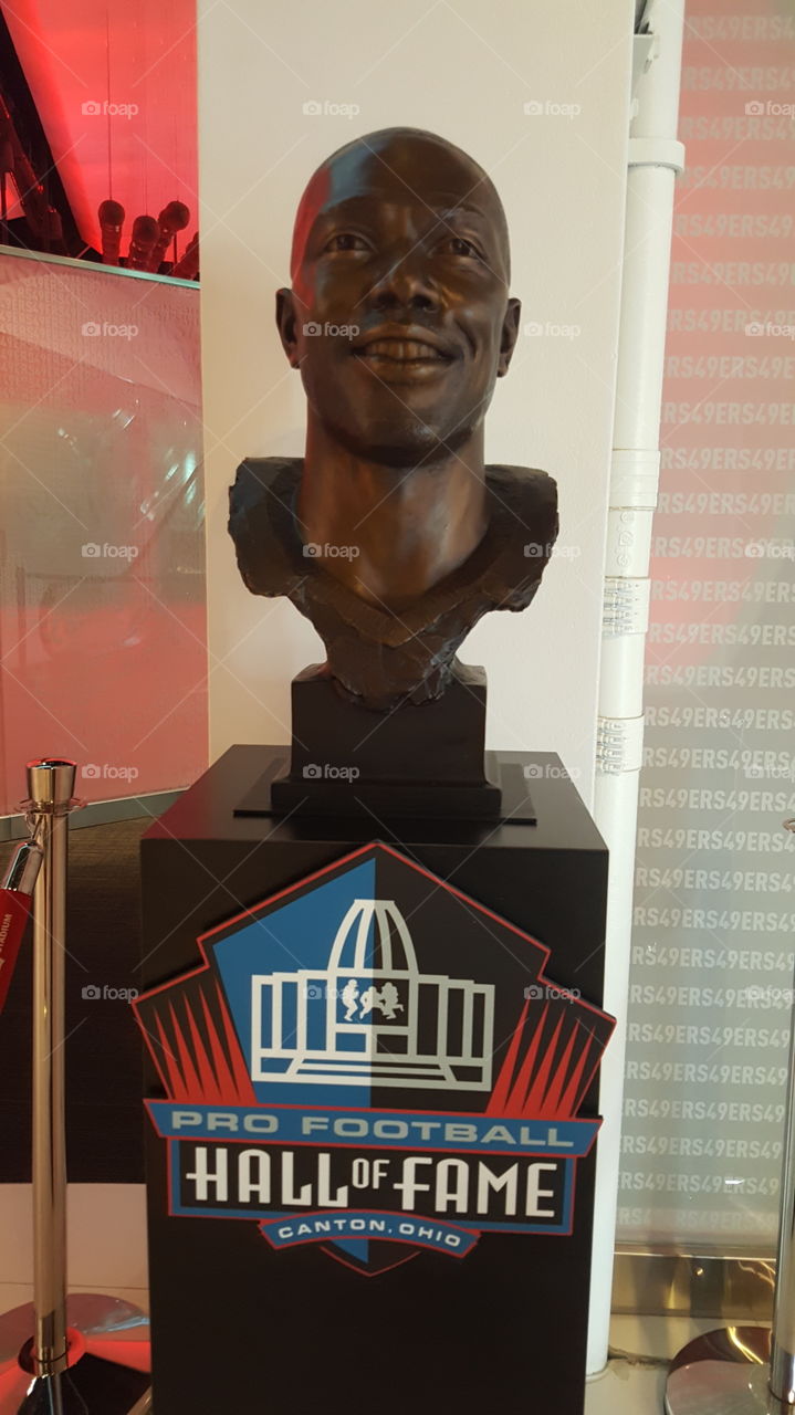 Bust of Terrell Owens