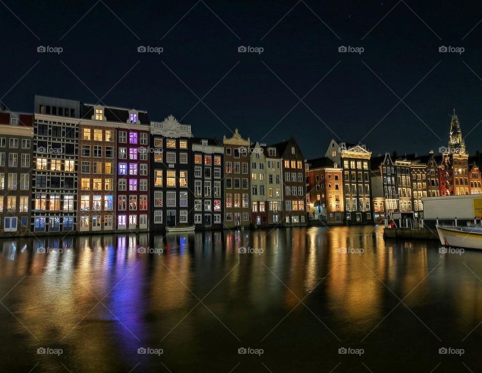 Amsterdam by the night