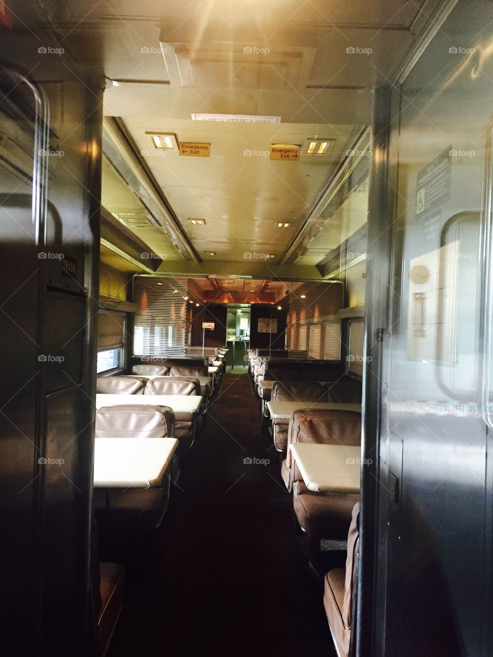 Vintage train interiors 