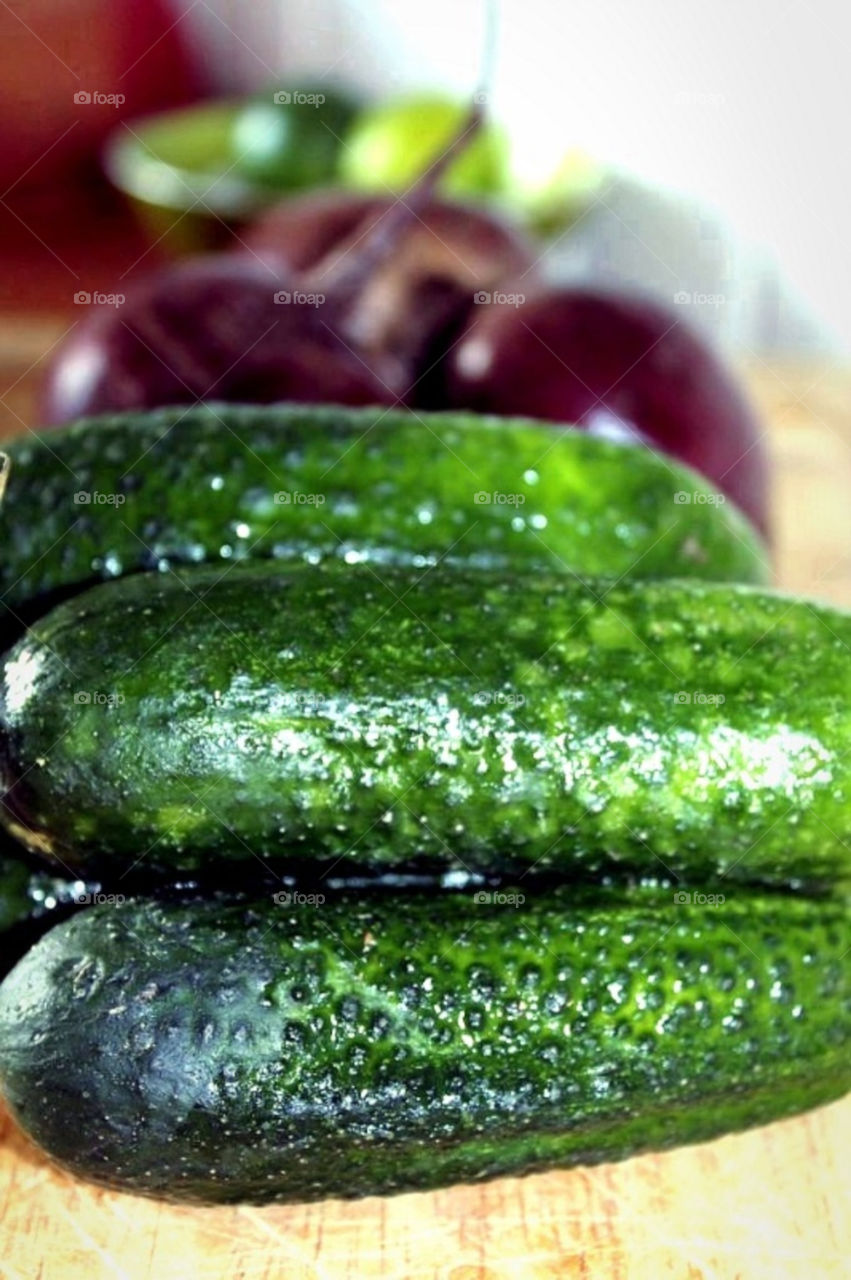 autumn gurka cucumber vegetables by merethe