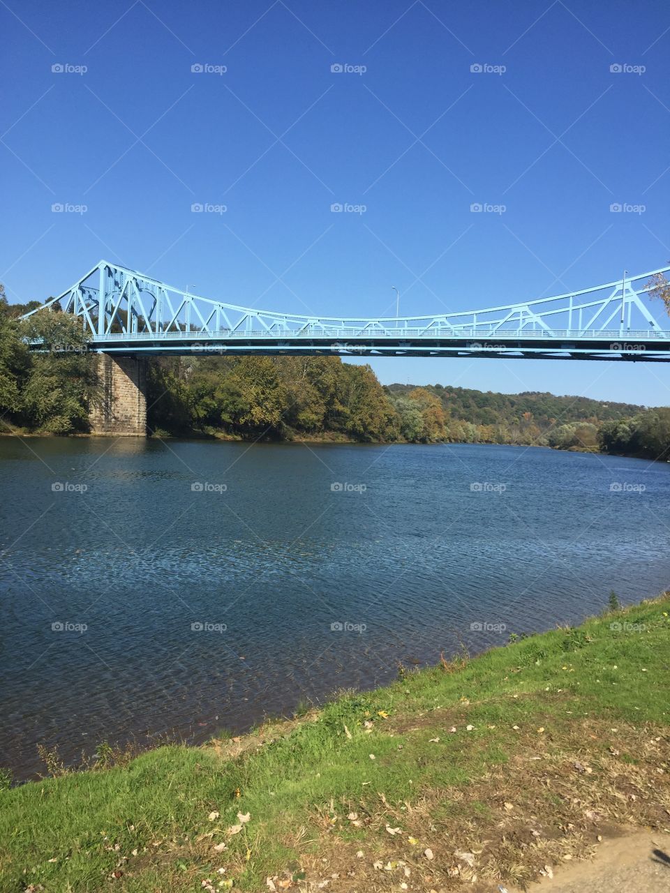Water, Bridge, No Person, River, Travel
