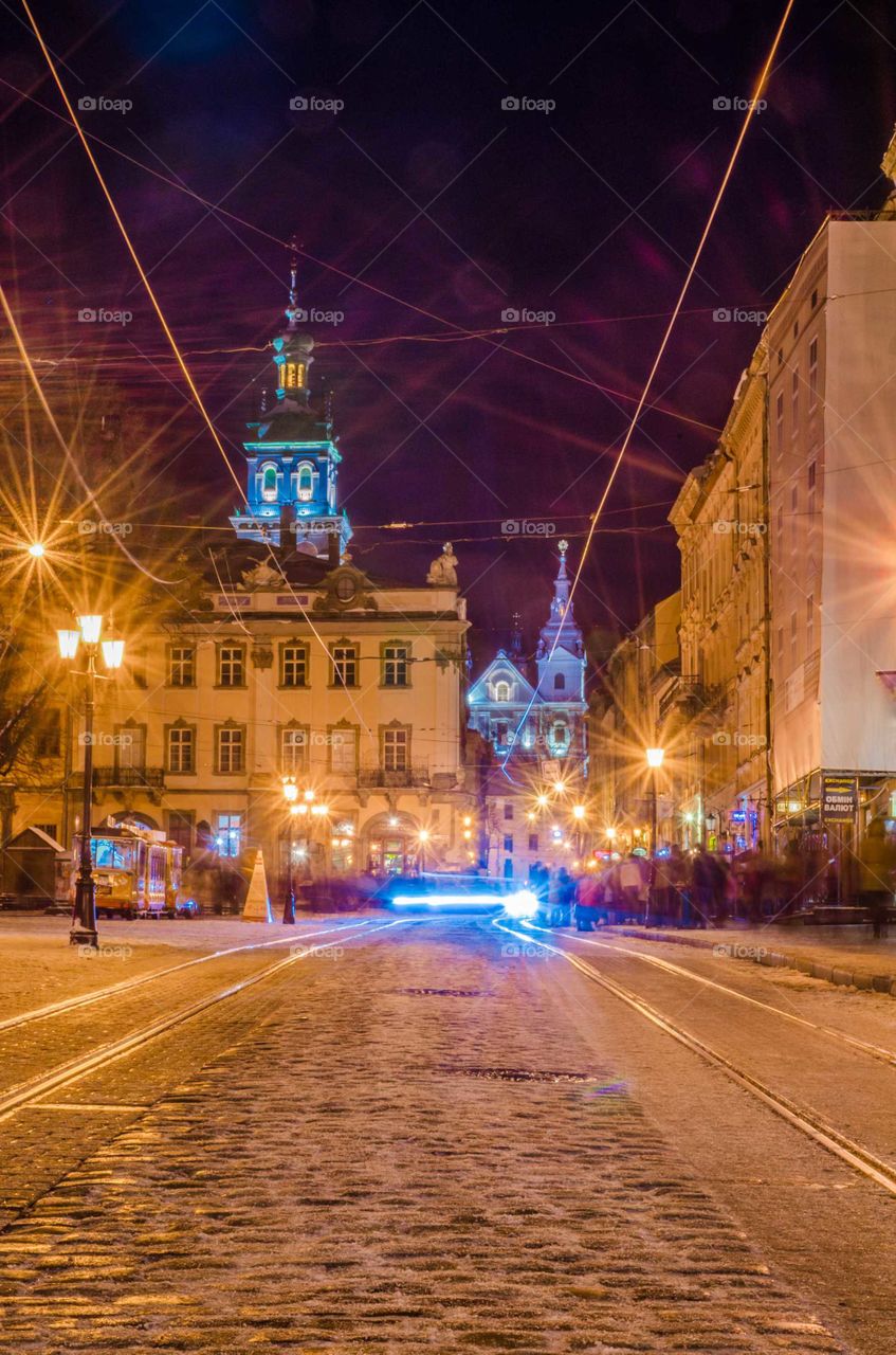 Lviv city architecture