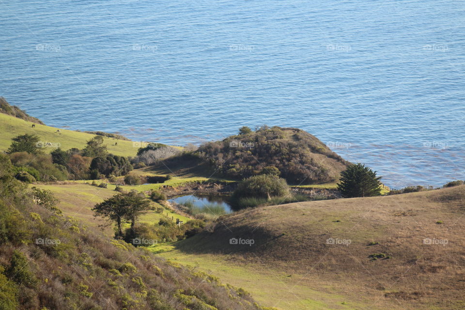Golf course with a view