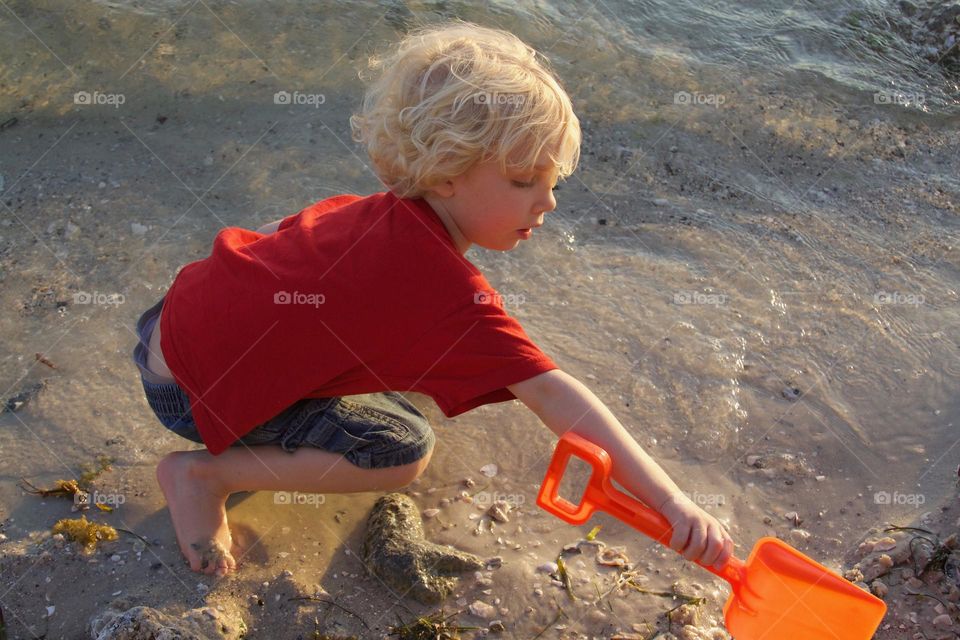 Playing In The Sand